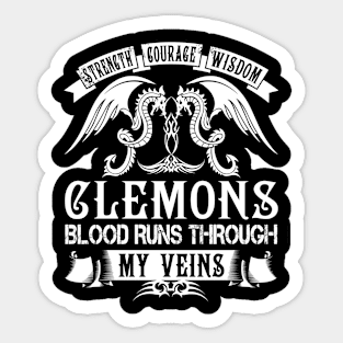 CLEMONS Sticker